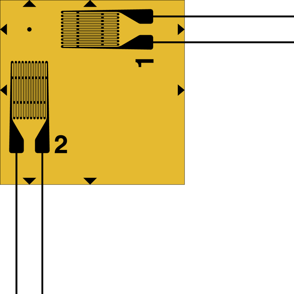 Тензорезисторы ZFCA-3-350