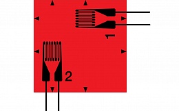 Тензорезисторы CFCA 2 элемента розетка крио температуры