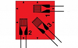 Тензорезисторы CFRA 3 элемента розетка крио температуры